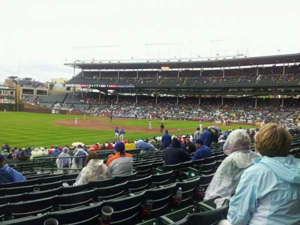 Wrigley Field, section: 105, row: 13, seat: 8