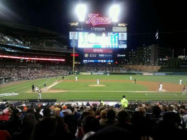 Comerica Park, section: 123, row: 31, seat: 4