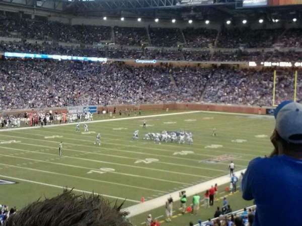 Ford Field, section: 141, row: 36, seat: 25