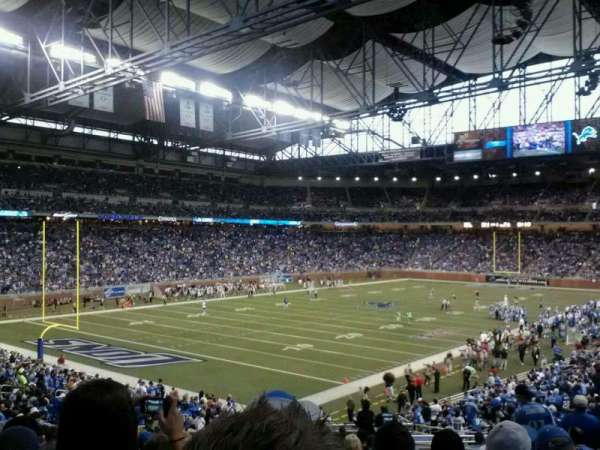 Ford Field, section: 141, row: 36, seat: 25