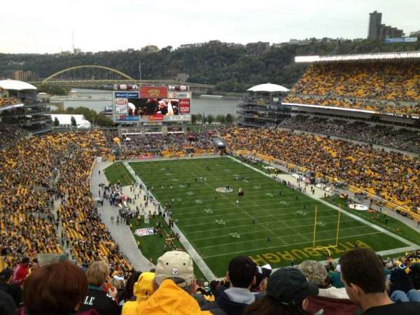 Acrisure Stadium, section: 519, row: GG, seat: 17