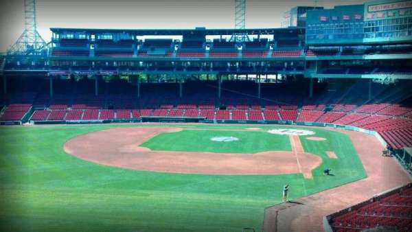 Fenway Park, section: Green Monster 2, row: 1, seat: 2