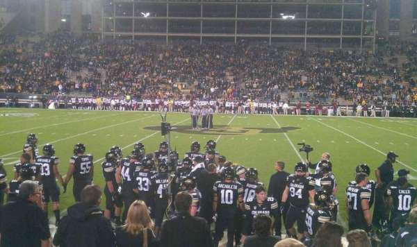 Folsom Field, section: 118, row: 4, seat: 2