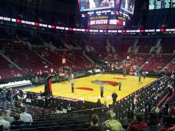 Moda Center, section: 216, row: M, seat: 18