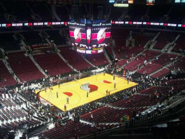 Moda Center, section: 322, row: K, seat: 3