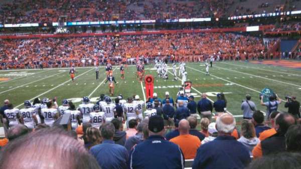 JMA Wireless Dome, section: 114, row: I, seat: 23