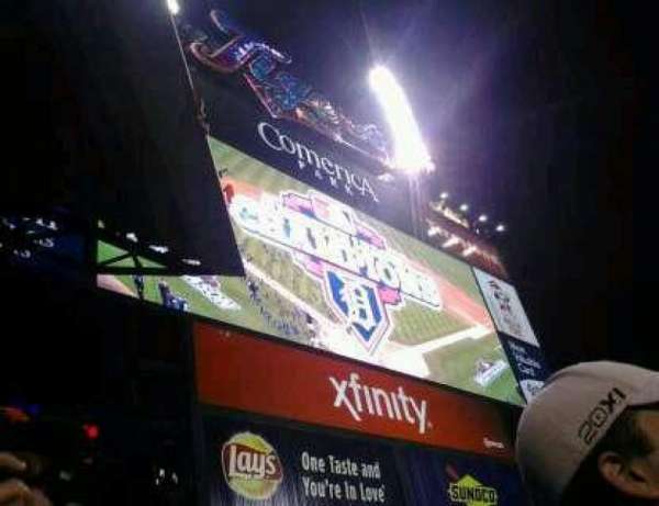 Comerica Park, section: 221