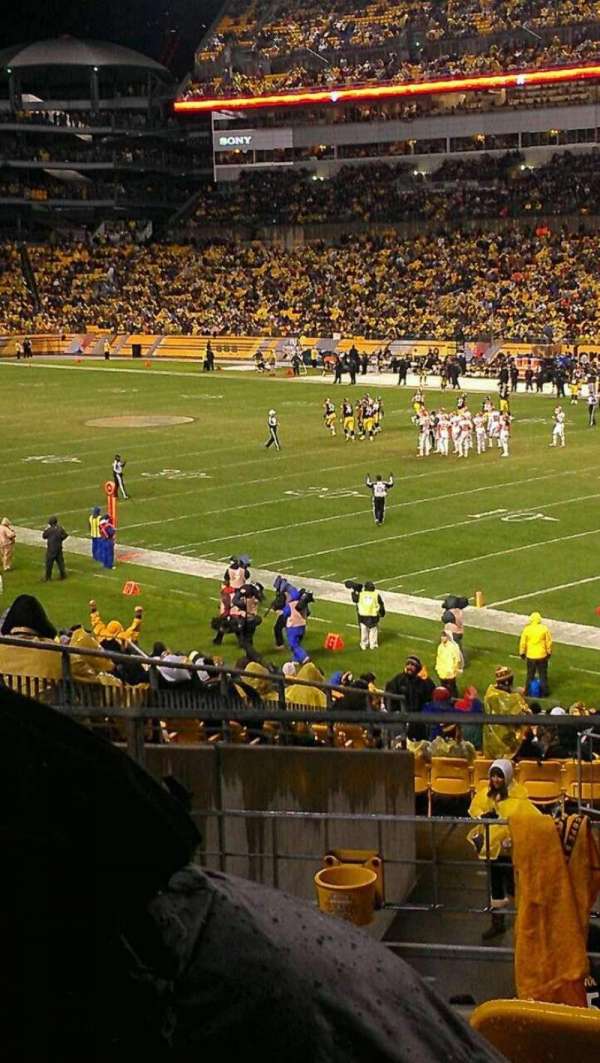 Acrisure Stadium, section: 115, row: S, seat: 1