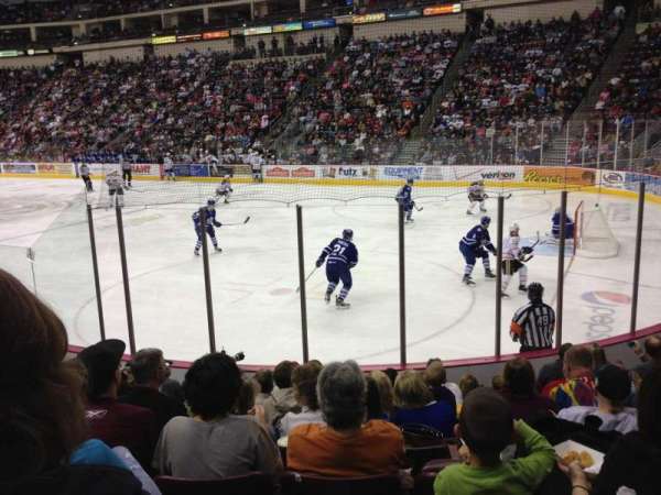 Giant Center, section: 123, row: J, seat: 6