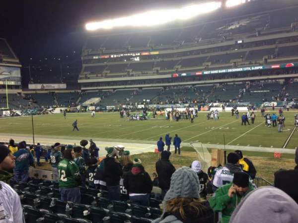 Lincoln Financial Field, section: 104, row: 9, seat: 20