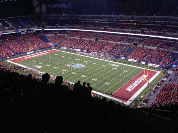 Lucas Oil Stadium, section: 634, row: 16, seat: 3
