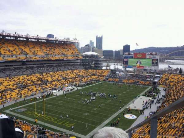Acrisure Stadium, section: 527, row: O, seat: 1