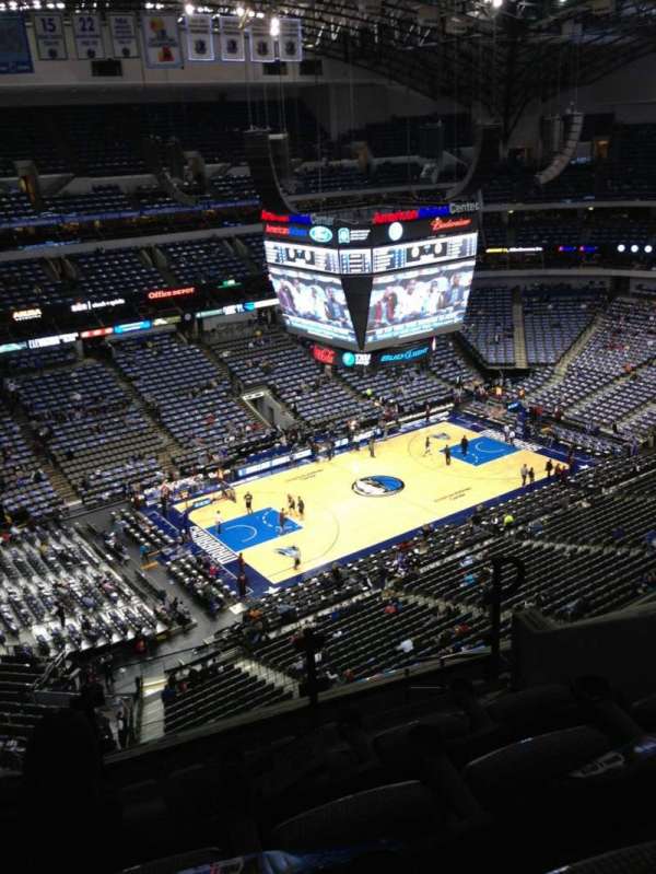 American Airlines Center, section: 313, row: J, seat: 12