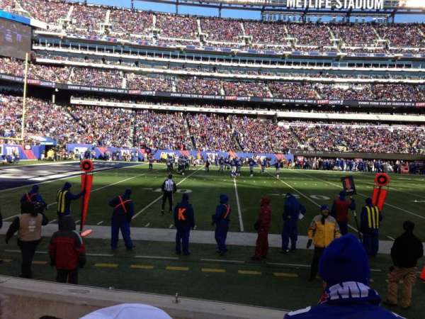 MetLife Stadium, section: 142, row: 3, seat: 21
