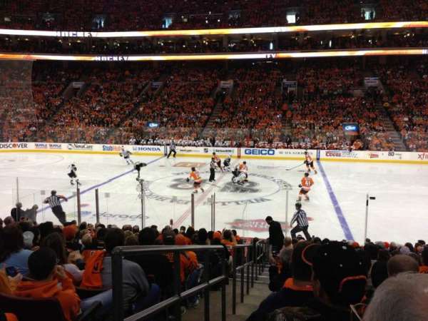 Xfinity Mobile Arena, section: 114, row: 16, seat: 1