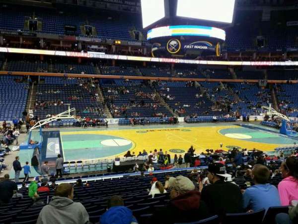 KeyBank Center, section: 106, row: 20, seat: 14