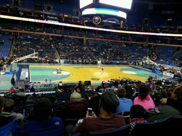 KeyBank Center, section: 106, row: 20, seat: 13
