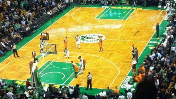 TD Garden, section: 307, row: 9
