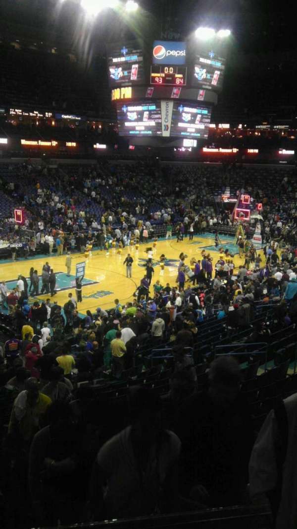 Smoothie King Center, section: 116, row: 26, seat: 1