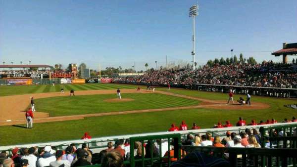 Scottsdale Stadium, section: 209, row: M, seat: 2