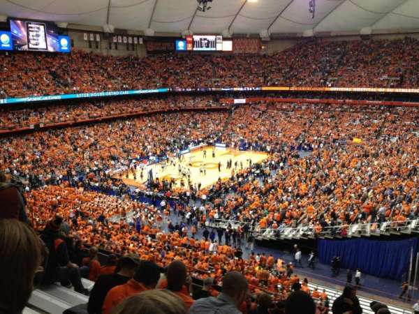 JMA Wireless Dome, section: 301, row: K, seat: 4