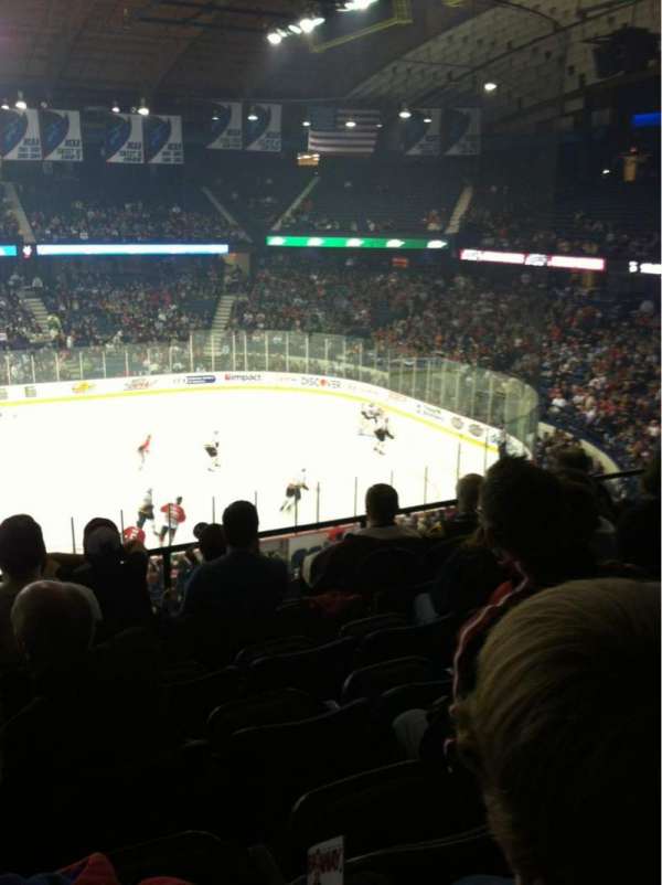 Allstate Arena, section: 202, row: F, seat: 19