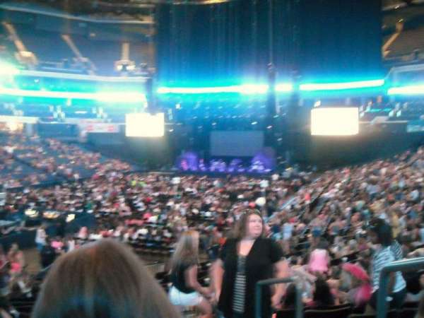 Spectrum Center, section: 116, row: M, seat: 15