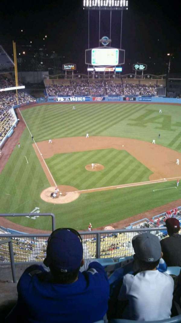 Dodger Stadium, section: 8TD, row: F, seat: 2