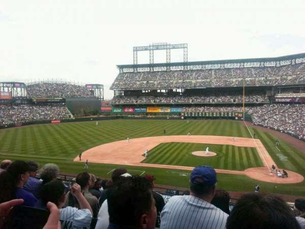 Coors Field, section: 236, row: 6, seat: 2