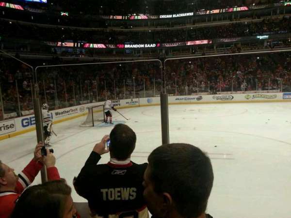 United Center, section: 102, row: 3, seat: 18