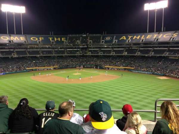 Oakland Coliseum, section: 241, row: 12, seat: 4
