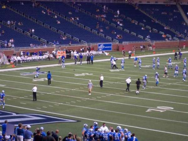Ford Field, section: 141, row: 30, seat: 23