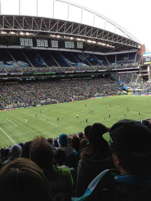 Lumen Field, section: 214, row: V, seat: 12