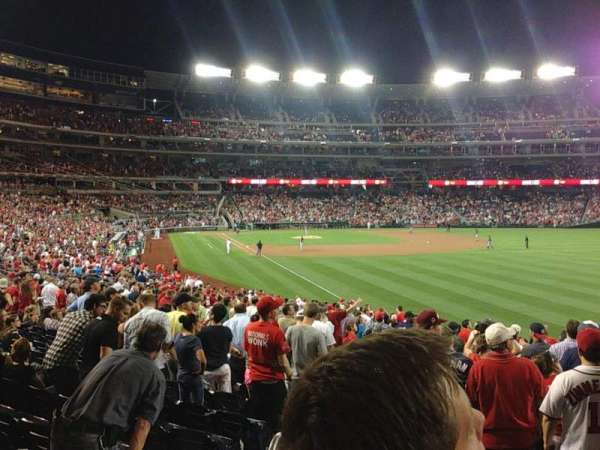 Nationals Park, section: 137, row: HH, seat: 25