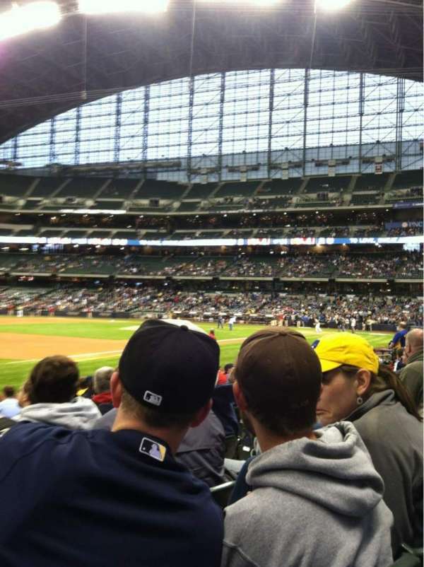American Family Field, section: 126, row: 11, seat: 6