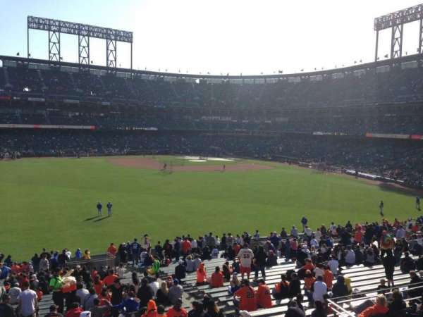 Oracle Park, section: 141, row: 151, seat: 9