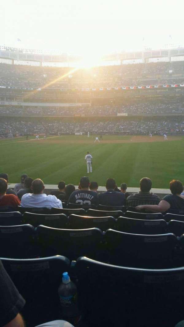 Yankee Stadium, section: 104, row: 19, seat: 15