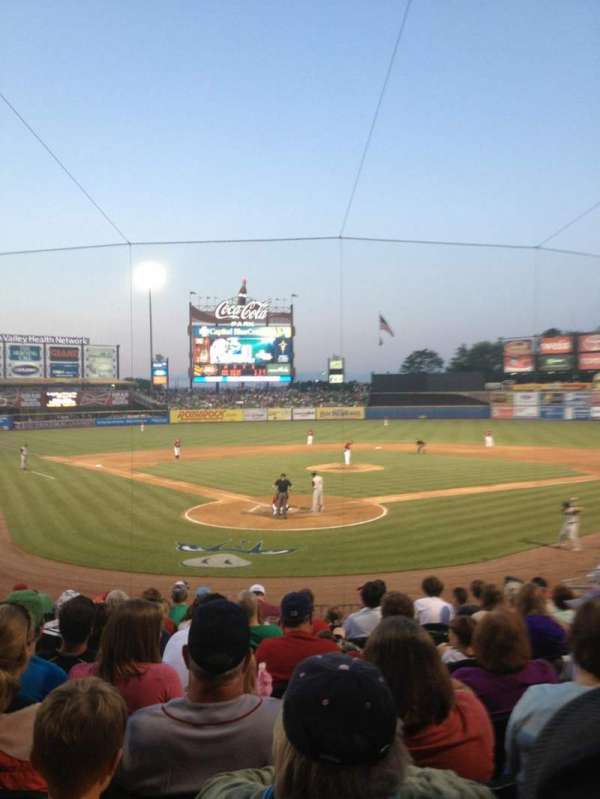Coca-Cola Park, section: 111, row: W, seat: 6