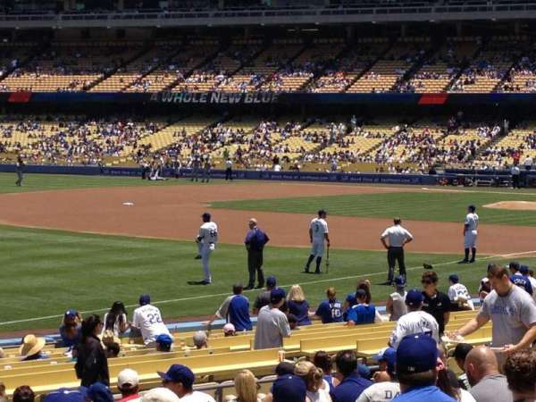 Dodger Stadium, section: 43FD, row: P, seat: 4