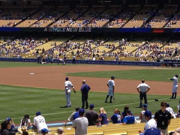 Dodger Stadium, section: 43FD, row: P, seat: 4