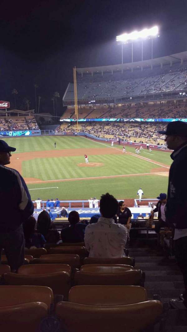 Dodger Stadium, section: 131LG, row: G