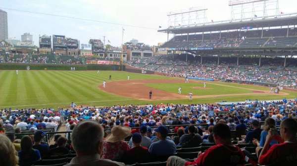 Wrigley Field, section: 208, row: 9, seat: 12