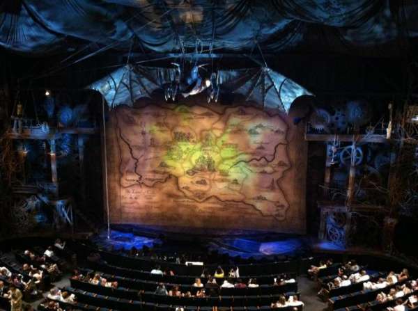 Gershwin Theatre, section: Front Mezzanine C, row: B, seat: 115