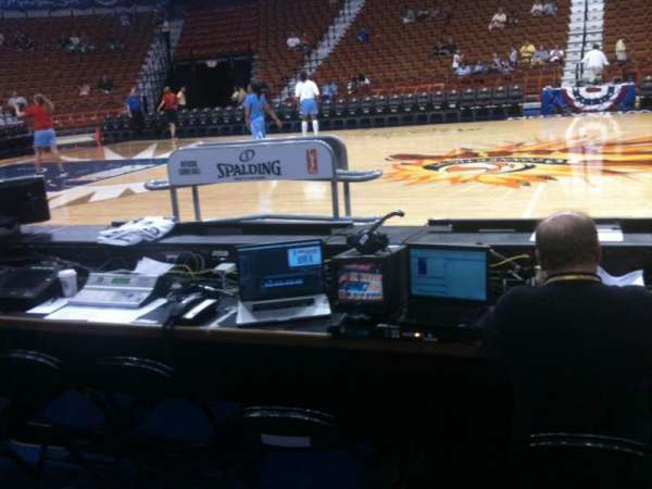 Mohegan Sun Arena, section: 15, row: A, seat: 18