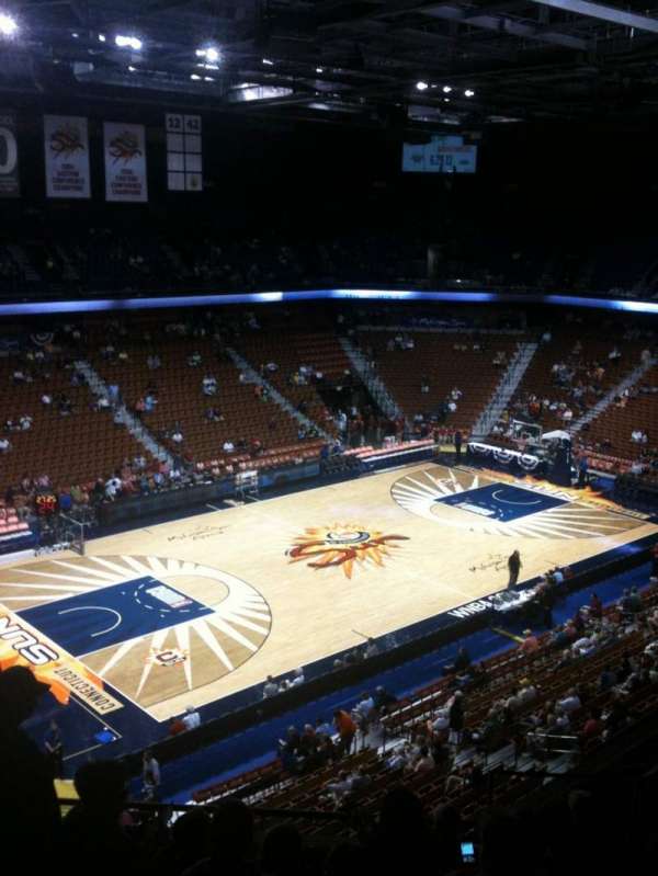 Mohegan Sun Arena, section: 120, row: J, seat: 9