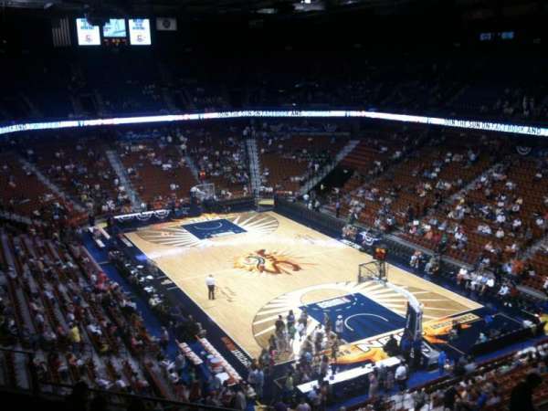 Mohegan Sun Arena, section: 103, row: K, seat: 8