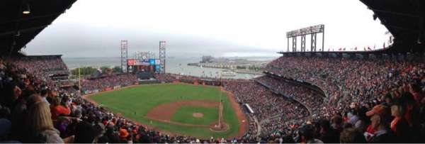 Oracle Park, section: VR320, row: 17, seat: 9