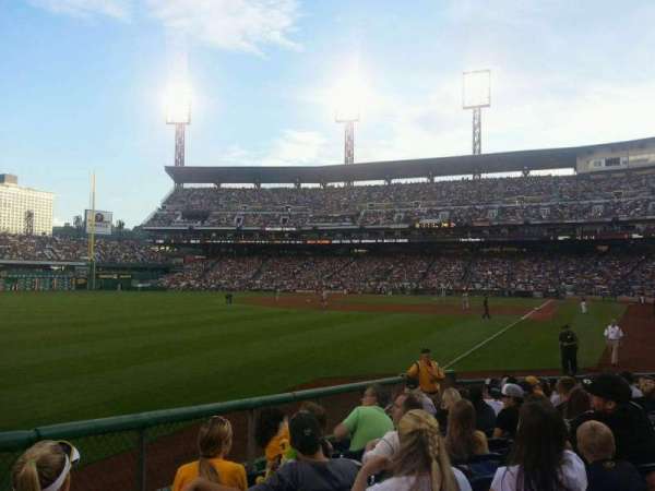 PNC Park, section: 131, row: A, seat: 17