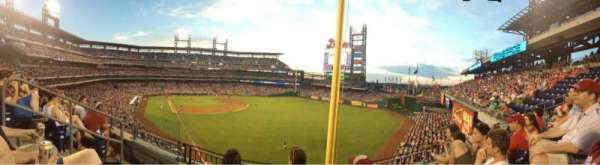 Citizens Bank Park, section: 206, row: 3, seat: 17