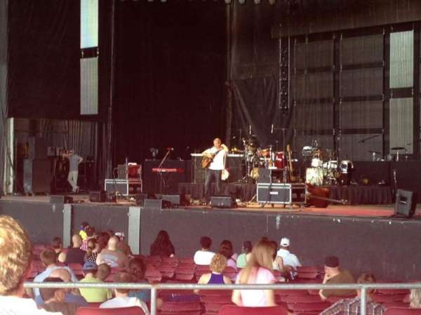 White River Amphitheatre, section: 101, row: 10, seat: 18